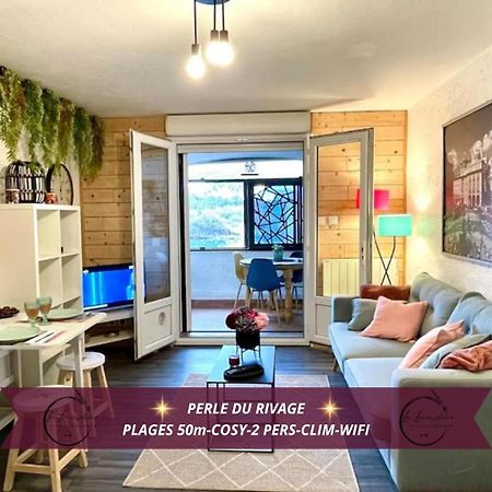Perle Du Rivage - Plage 50M, Clim, Wifi, 2 Pers Фос-сюр-Мер Экстерьер фото
