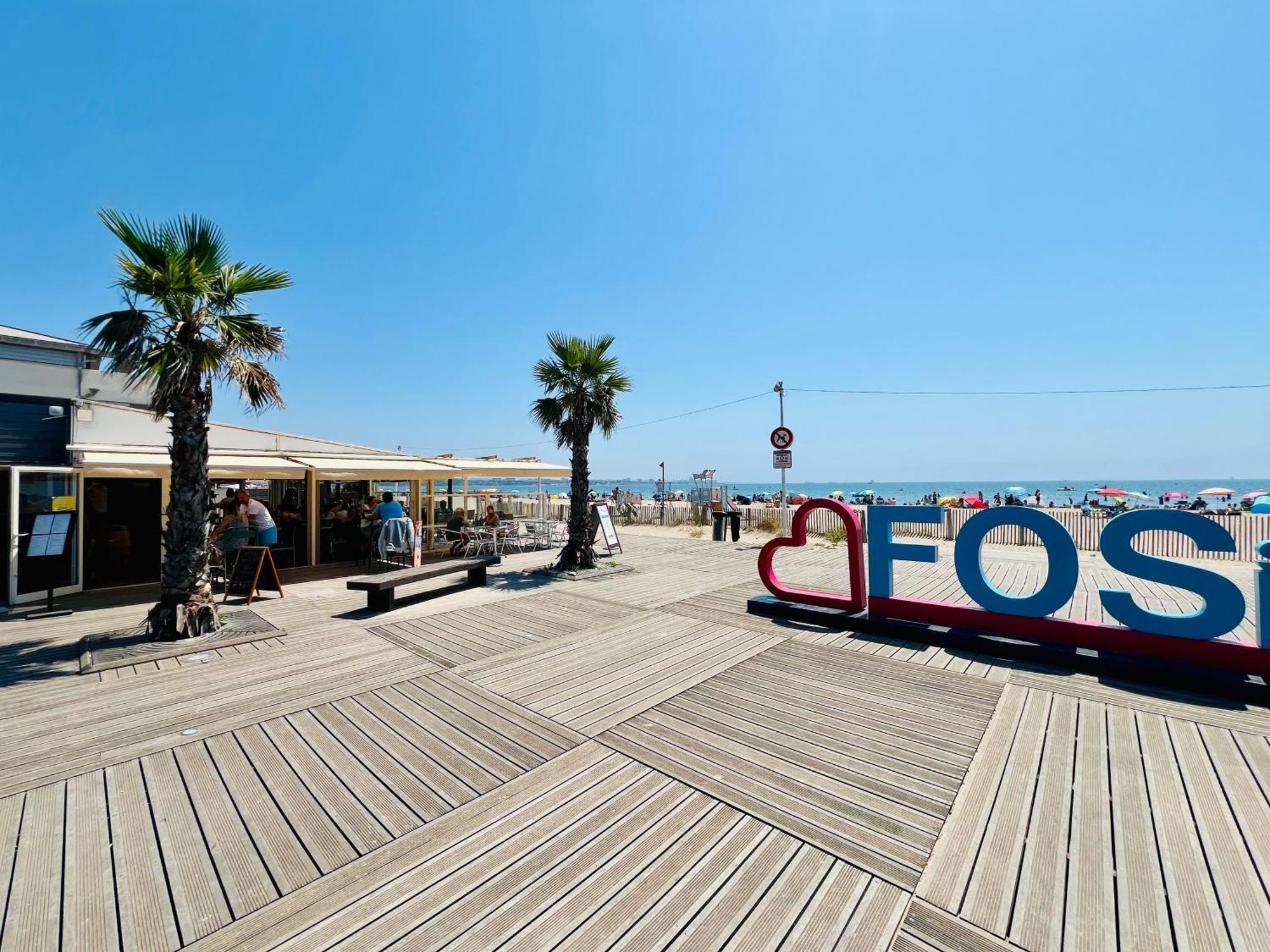 Perle Du Rivage - Plage 50M, Clim, Wifi, 2 Pers Фос-сюр-Мер Экстерьер фото