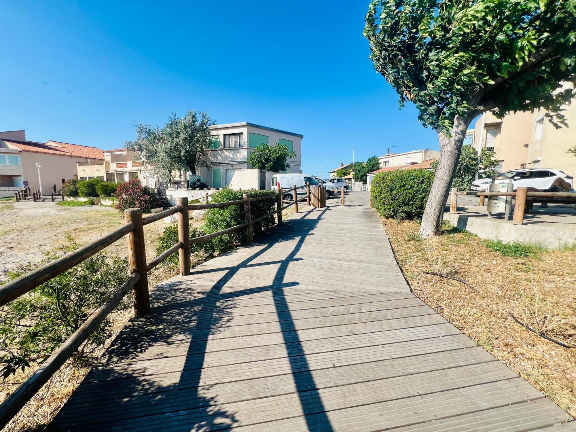 Perle Du Rivage - Plage 50M, Clim, Wifi, 2 Pers Фос-сюр-Мер Экстерьер фото