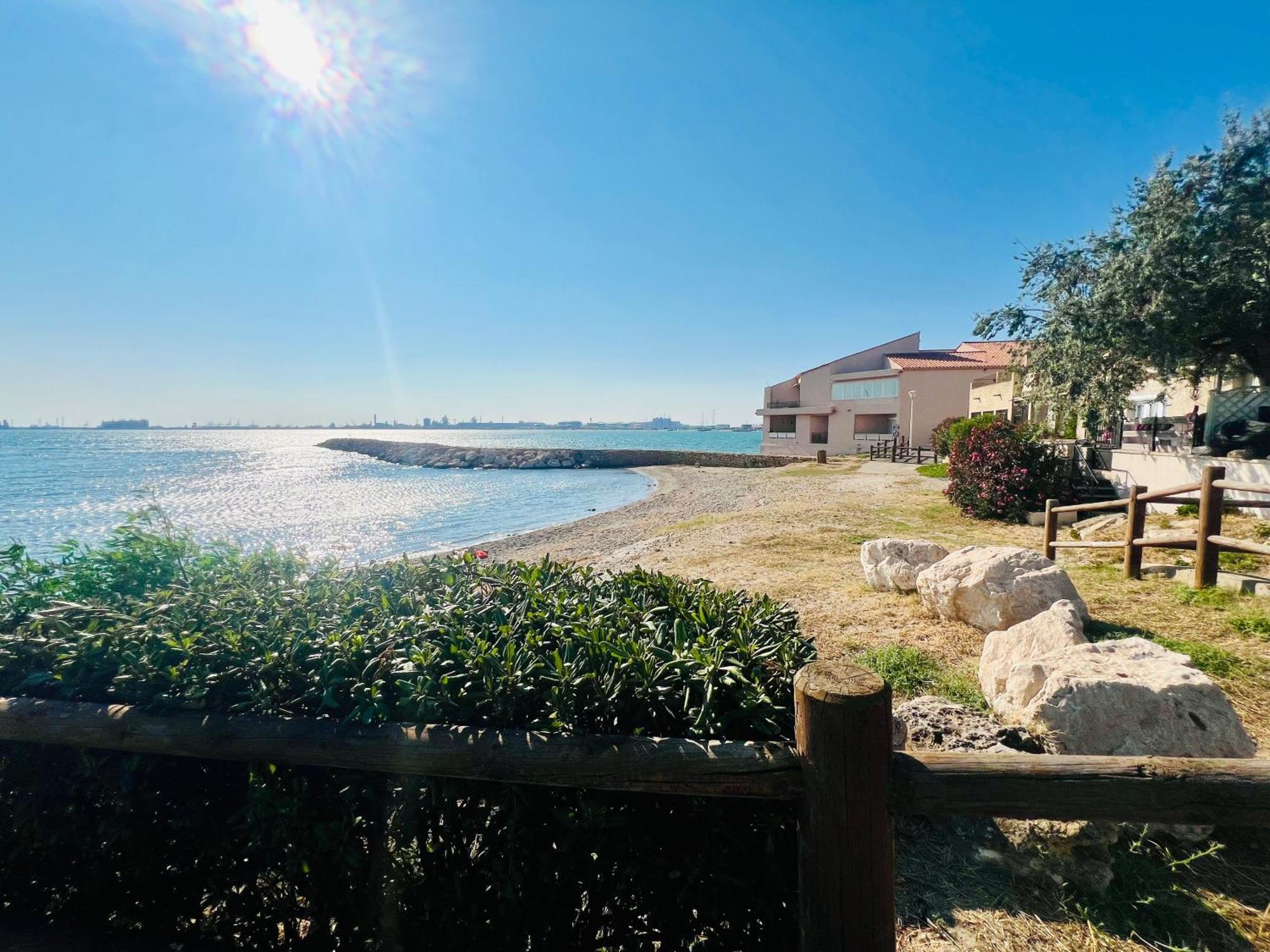 Perle Du Rivage - Plage 50M, Clim, Wifi, 2 Pers Фос-сюр-Мер Экстерьер фото
